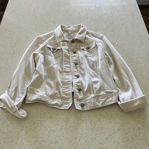 Gap XS white Denim Jacket womens